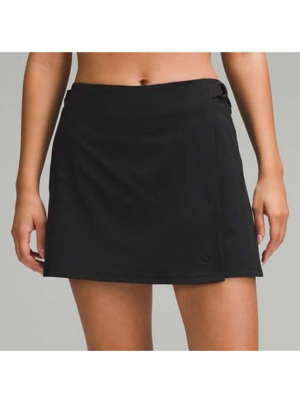 Lululemon Wrap-Front Golf Skirt Black